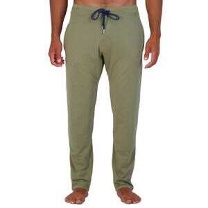 NEW WOOD tailored lounge pant with drawstring in olive